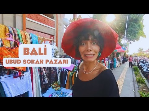 BALİ, UBUD ÇARŞISI VE SOKAK PAZARI - UBUD STREET MARKET