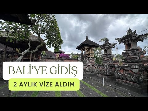 BALİ'YE GİDİŞ VE 2 AYLIK VİZE - Bali, Ubud'da Motor Kiralama Ve Çok Ucuza Kaldığım Ev.