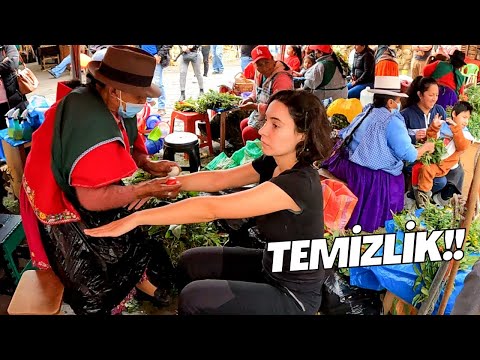 EKVADOR  Sokaklarında RUHUMU BAKIN NASIL  ARINDIRDIK? Yumurta ve  kırmızı biber mi !!(Cuenca) 🇪🇨