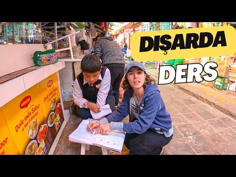 Cusco’nun Sokakta Ders Çalışan Çocukları 🇵🇪