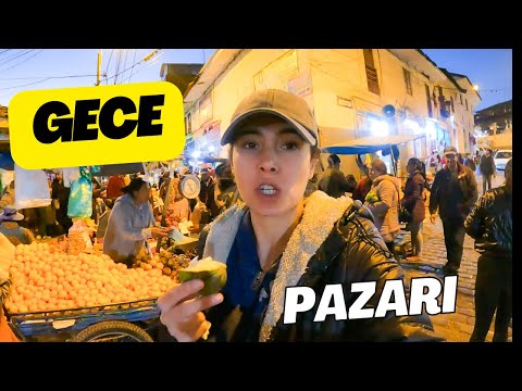 Cusco Geceleri ve Renkli Pazarı