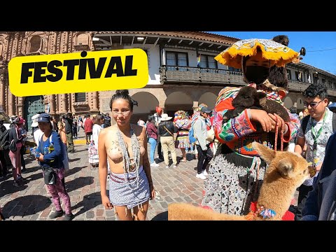 Cusco’da Renkli Sokaklar ve İlginç Kostümler 🇵🇪