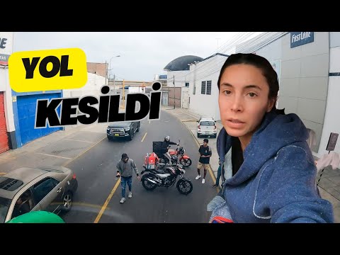 Otobüs durdu Yolumuzdan Çekilmediler/ lima yollarında arbede