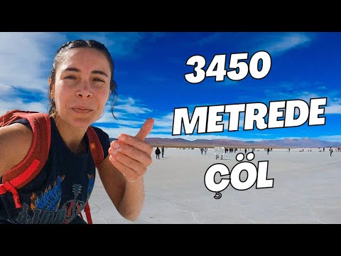 KİRLi Suda Bulunan Doğal TUZU Denedim 🇦🇷(Arjantin’in en büyük tuz çölü)