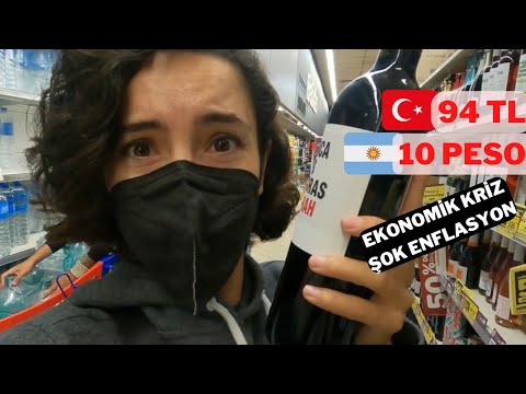 Türkiye Carrefour vs Arjantin Carrefour | Dünya'nın En Yüksek Enflasyonu Arjantin Market fiyatları!