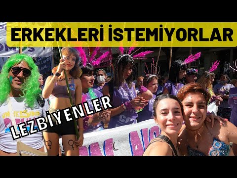 ARJANTİN'DE KADINLAR SOKAKTA!!(HİÇ POLİS YOK) | ARJANTİN 8 Mart KADINLAR Günü Protestosu