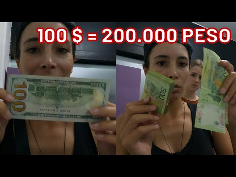 1 DOLAR = 210 PESO! Ekonomik Krizde Arjantin ( KARABORSADA İLLEGAL PARA BOZDURDUM )