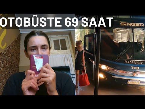 3 Gün Süren Arjantin Otobüs Yolculuğu | Hostel Hayatı